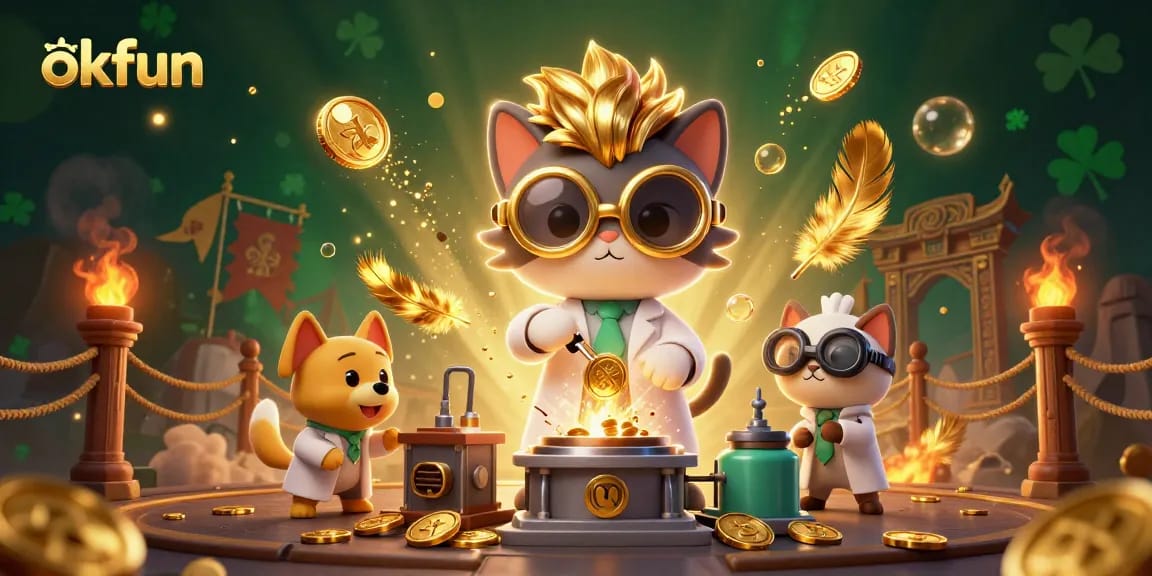 Engage in thrilling gameplay at okfun with vibrant casino elements and exciting characters.