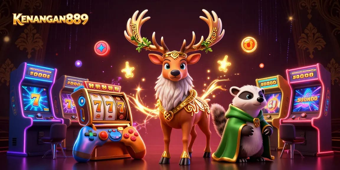 Play exciting slots at KENANGAN889 with vibrant visuals and engaging gaming elements.