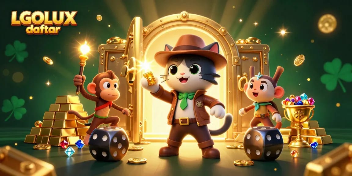 Engage in the thrill of gaming at LGOLUX daftar with dynamic casino adventures and golden treasures.
