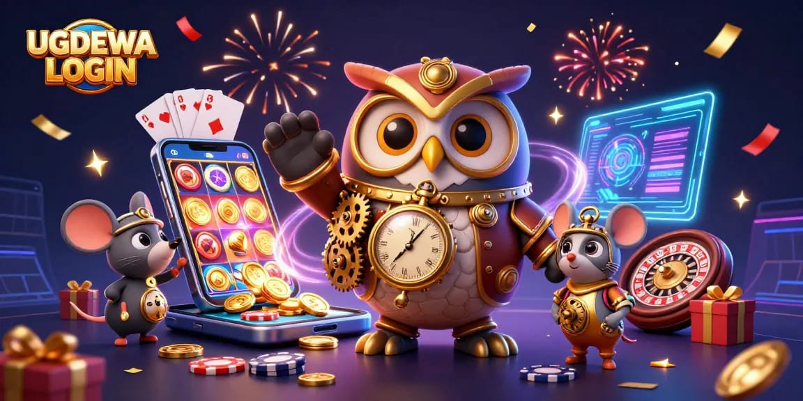 Experience seamless gaming with UGDEWA LOGIN, featuring dynamic slot games and casino excitement.