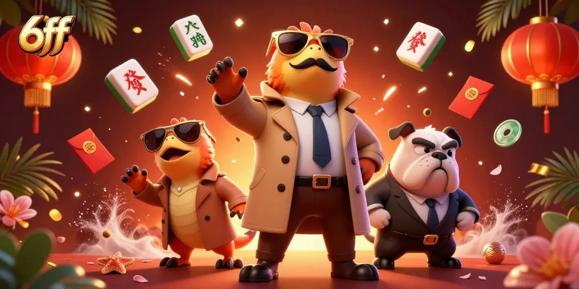 Experience thrilling games with 6ff at a luxurious online casino laden with vibrant elements.