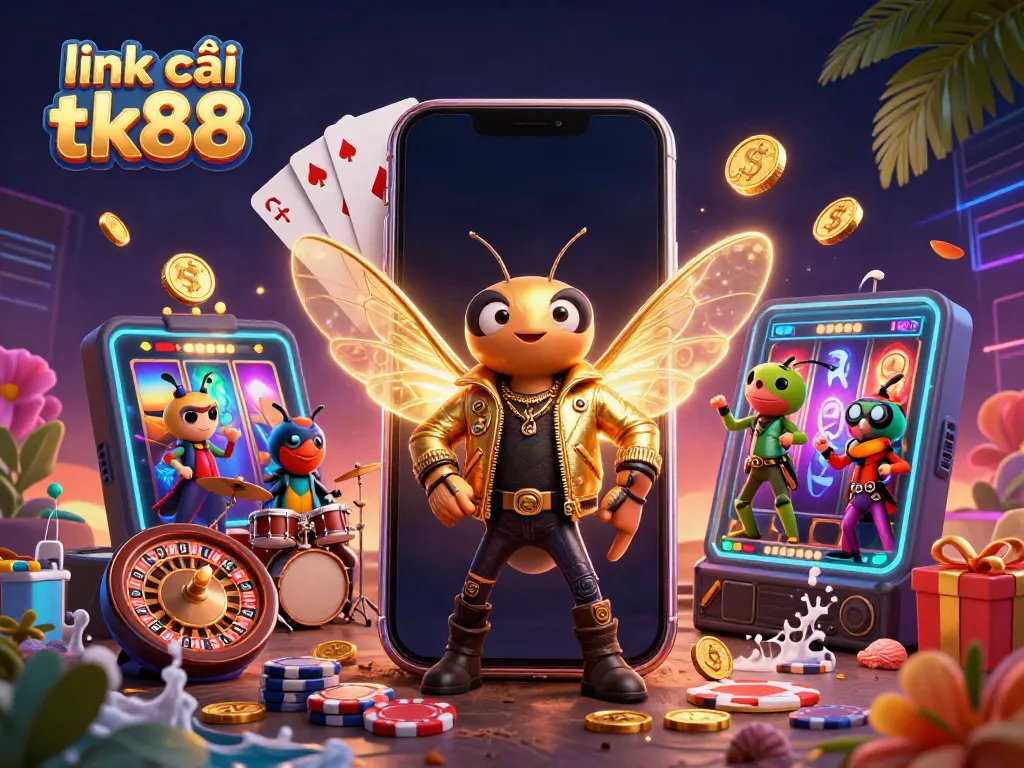 Engage with thrilling games at link vào tk88 featuring vibrant slot machines and energetic characters.