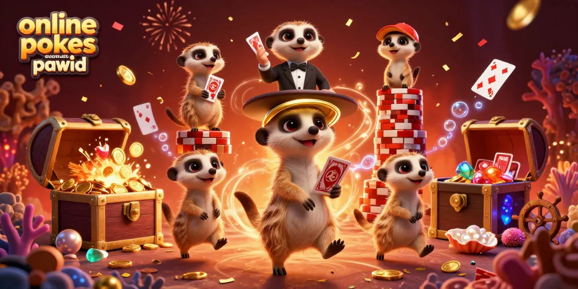 Play online pokies australia payid in a vibrant meerkat casino scene filled with excitement and energy.
