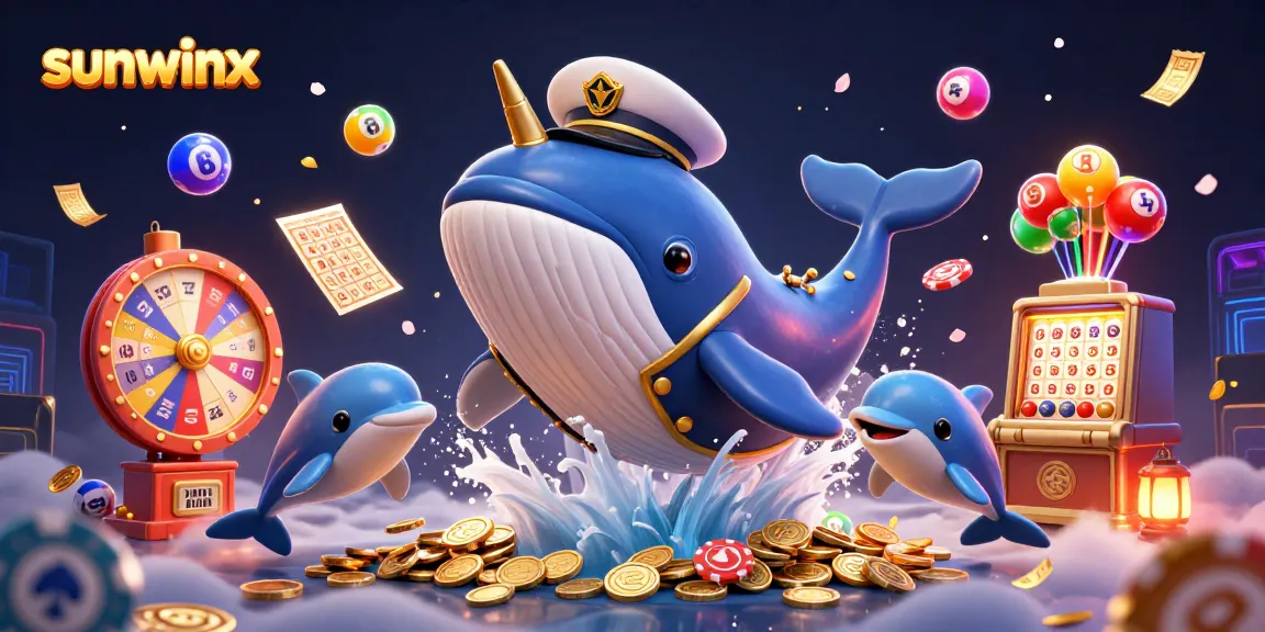 Engage with sunwinx's thrilling casino experience featuring vibrant lottery elements and friendly sea creatures.