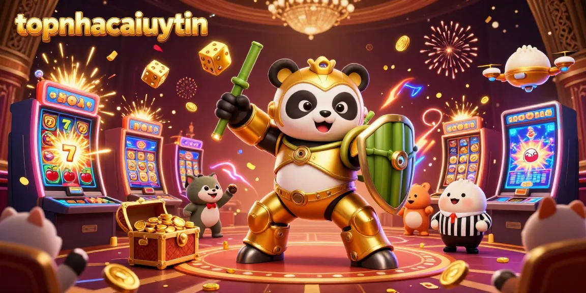 Experience thrilling moments at topnhacaiuytin with a dazzling casino adventure featuring golden panda pilots and jackpots.