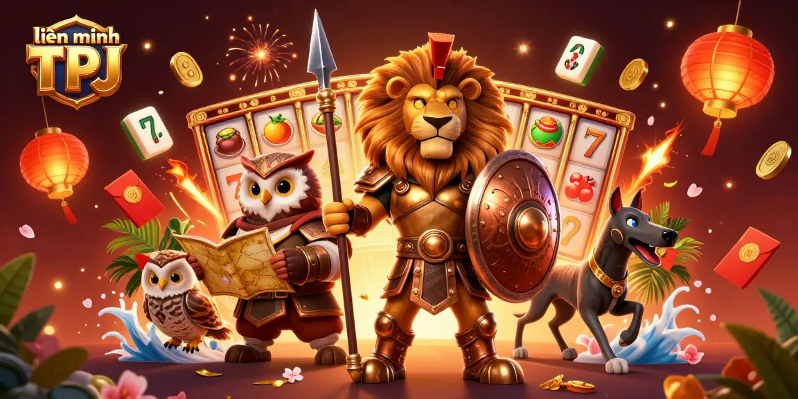 Experience the thrilling world of liên minh TPJ with vibrant casino elements and dynamic game action.